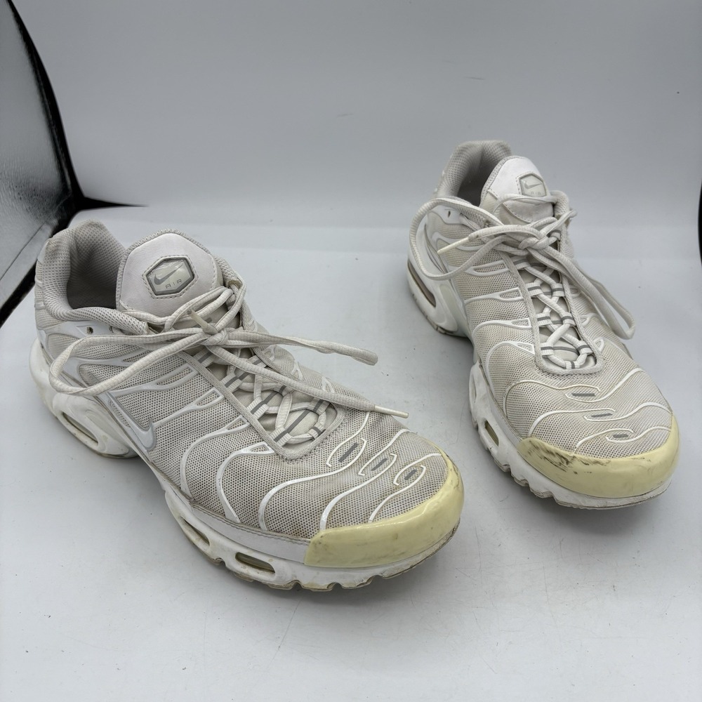 Nike Shoes Womens Size 11‎ Air Max Plus Triple Tn White Sneakers DM2362-100